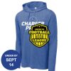 Carroll - PosiCharge ® Tri Blend Wicking Long Sleeve Hoodie Thumbnail