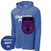 Carroll - PosiCharge ® Tri Blend Wicking Long Sleeve Hoodie Thumbnail
