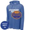 Carroll - PosiCharge ® Tri Blend Wicking Long Sleeve Hoodie Thumbnail