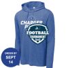 Carroll - PosiCharge ® Tri Blend Wicking Long Sleeve Hoodie Thumbnail
