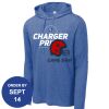 Carroll - PosiCharge ® Tri Blend Wicking Long Sleeve Hoodie Thumbnail