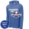 Carroll - PosiCharge ® Tri Blend Wicking Long Sleeve Hoodie Thumbnail