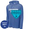 Carroll - PosiCharge ® Tri Blend Wicking Long Sleeve Hoodie Thumbnail