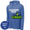 Carroll - PosiCharge ® Tri Blend Wicking Long Sleeve Hoodie Thumbnail