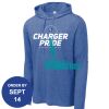 Carroll - PosiCharge ® Tri Blend Wicking Long Sleeve Hoodie Thumbnail