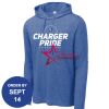 Carroll - PosiCharge ® Tri Blend Wicking Long Sleeve Hoodie Thumbnail