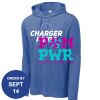Carroll - PosiCharge ® Tri Blend Wicking Long Sleeve Hoodie Thumbnail