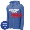 Carroll - PosiCharge ® Tri Blend Wicking Long Sleeve Hoodie Thumbnail