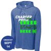 Carroll - PosiCharge ® Tri Blend Wicking Long Sleeve Hoodie Thumbnail