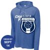 Carroll - PosiCharge ® Tri Blend Wicking Long Sleeve Hoodie Thumbnail