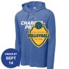 Carroll - PosiCharge ® Tri Blend Wicking Long Sleeve Hoodie Thumbnail