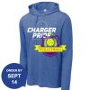 Carroll - PosiCharge ® Tri Blend Wicking Long Sleeve Hoodie Thumbnail