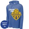 Carroll - PosiCharge ® Tri Blend Wicking Long Sleeve Hoodie Thumbnail