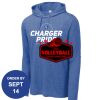 Carroll - PosiCharge ® Tri Blend Wicking Long Sleeve Hoodie Thumbnail