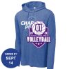 Carroll - PosiCharge ® Tri Blend Wicking Long Sleeve Hoodie Thumbnail