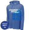 Carroll - PosiCharge ® Tri Blend Wicking Long Sleeve Hoodie Thumbnail