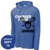 Carroll - PosiCharge ® Tri Blend Wicking Long Sleeve Hoodie Thumbnail