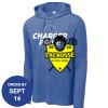 Carroll - PosiCharge ® Tri Blend Wicking Long Sleeve Hoodie Thumbnail