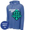 Carroll - PosiCharge ® Tri Blend Wicking Long Sleeve Hoodie Thumbnail