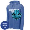 Carroll - PosiCharge ® Tri Blend Wicking Long Sleeve Hoodie Thumbnail