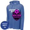 Carroll - PosiCharge ® Tri Blend Wicking Long Sleeve Hoodie Thumbnail