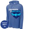 Carroll - PosiCharge ® Tri Blend Wicking Long Sleeve Hoodie Thumbnail