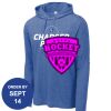 Carroll - PosiCharge ® Tri Blend Wicking Long Sleeve Hoodie Thumbnail