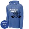 Carroll - PosiCharge ® Tri Blend Wicking Long Sleeve Hoodie Thumbnail