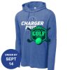 Carroll - PosiCharge ® Tri Blend Wicking Long Sleeve Hoodie Thumbnail