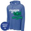 Carroll - PosiCharge ® Tri Blend Wicking Long Sleeve Hoodie Thumbnail