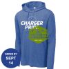 Carroll - PosiCharge ® Tri Blend Wicking Long Sleeve Hoodie Thumbnail