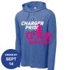 Carroll - PosiCharge ® Tri Blend Wicking Long Sleeve Hoodie Thumbnail