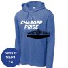 Carroll - PosiCharge ® Tri Blend Wicking Long Sleeve Hoodie Thumbnail