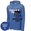 Carroll - PosiCharge ® Tri Blend Wicking Long Sleeve Hoodie Thumbnail