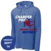 Carroll - PosiCharge ® Tri Blend Wicking Long Sleeve Hoodie Thumbnail