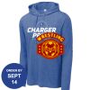Carroll - PosiCharge ® Tri Blend Wicking Long Sleeve Hoodie Thumbnail