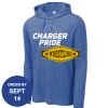 Carroll - PosiCharge ® Tri Blend Wicking Long Sleeve Hoodie Thumbnail