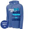 Carroll - PosiCharge ® Tri Blend Wicking Long Sleeve Hoodie Thumbnail