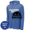 Carroll - PosiCharge ® Tri Blend Wicking Long Sleeve Hoodie Thumbnail