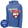 Carroll - PosiCharge ® Tri Blend Wicking Long Sleeve Hoodie Thumbnail