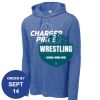 Carroll - PosiCharge ® Tri Blend Wicking Long Sleeve Hoodie Thumbnail
