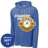 Carroll - PosiCharge ® Tri Blend Wicking Long Sleeve Hoodie Thumbnail