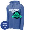 Carroll - PosiCharge ® Tri Blend Wicking Long Sleeve Hoodie Thumbnail