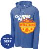 Carroll - PosiCharge ® Tri Blend Wicking Long Sleeve Hoodie Thumbnail