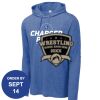 Carroll - PosiCharge ® Tri Blend Wicking Long Sleeve Hoodie Thumbnail