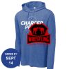 Carroll - PosiCharge ® Tri Blend Wicking Long Sleeve Hoodie Thumbnail