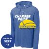 Carroll - PosiCharge ® Tri Blend Wicking Long Sleeve Hoodie Thumbnail