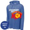 Carroll - PosiCharge ® Tri Blend Wicking Long Sleeve Hoodie Thumbnail