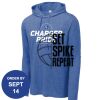 Carroll - PosiCharge ® Tri Blend Wicking Long Sleeve Hoodie Thumbnail