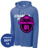 Carroll - PosiCharge ® Tri Blend Wicking Long Sleeve Hoodie Thumbnail